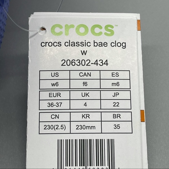 NEW Crocs Classic Bae Clog Lapis Colorway Platform - Picture 10 of 12